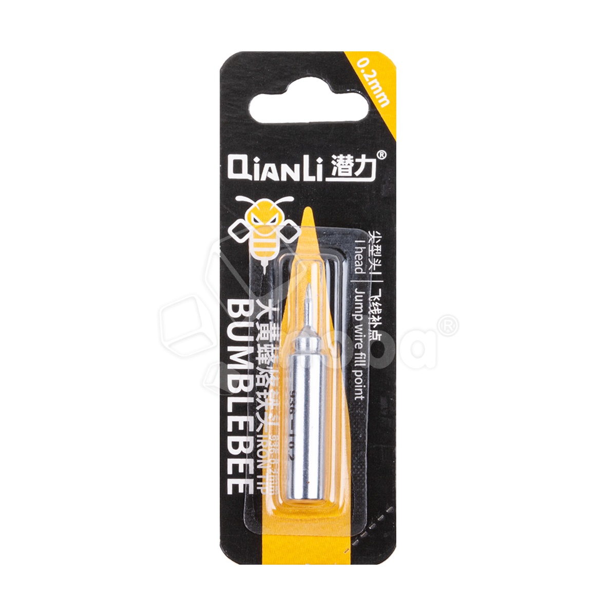 Жало паяльника QianLi Bumblebee 936-I (медное, прямое тонкое)