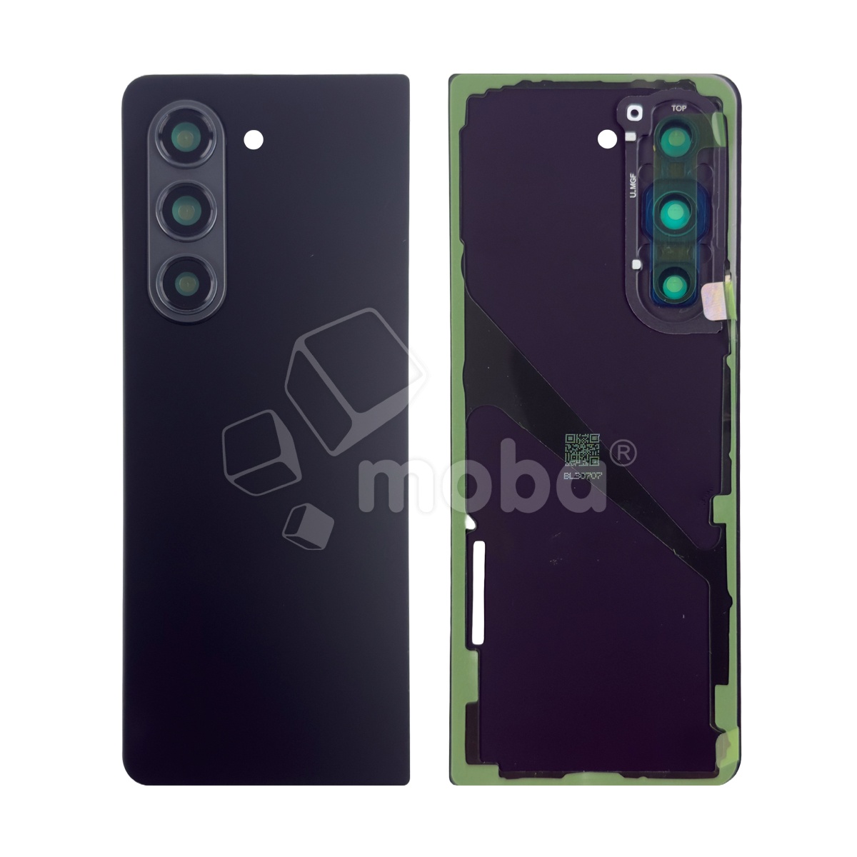 Задняя крышка для Samsung Galaxy Z Fold5 (F946B) Черный - OR
