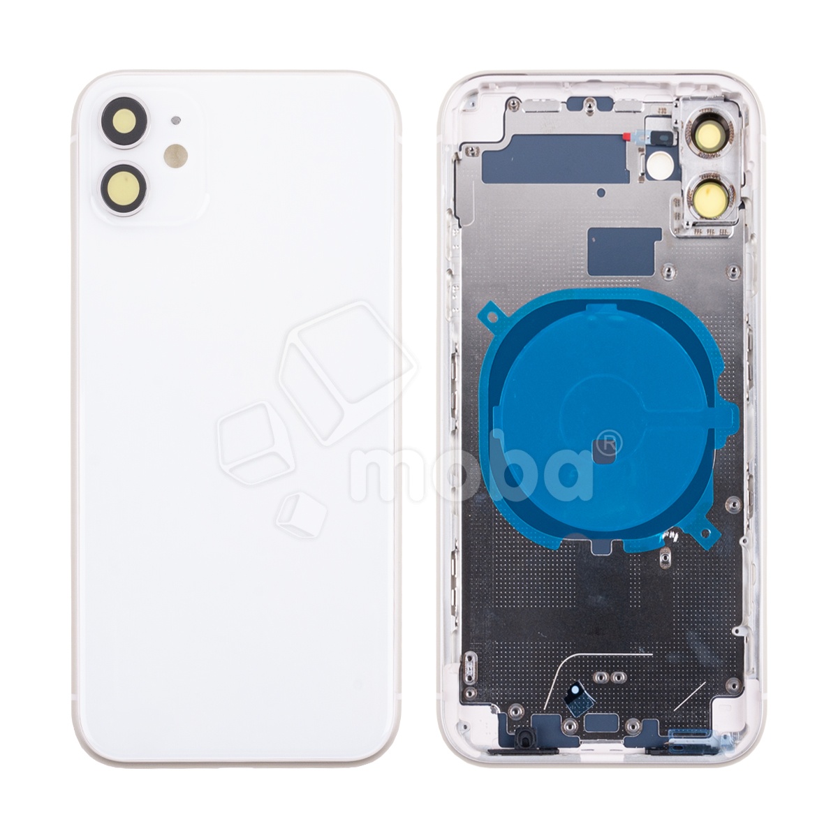 Корпус для iPhone 11 (A2221) (1 Sim) Белый - Премиум