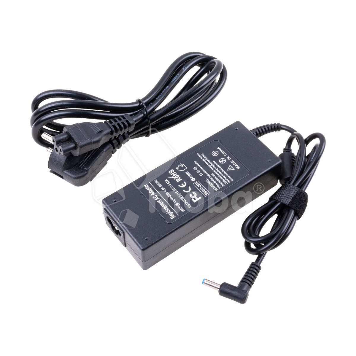 Блок питания (сетевой адаптер) для ноутбука HP/Dell 19,5V, 4,62A, 90W (4,5×3,0 с иглой)