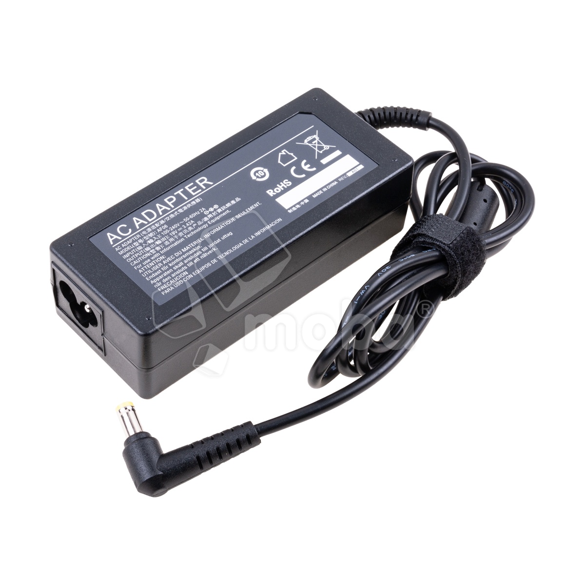 Блок питания (сетевой адаптер) для ноутбука Acer 19V, 3,42A, 65W (5,5×1,7) - Стандарт (без сетевого кабеля)