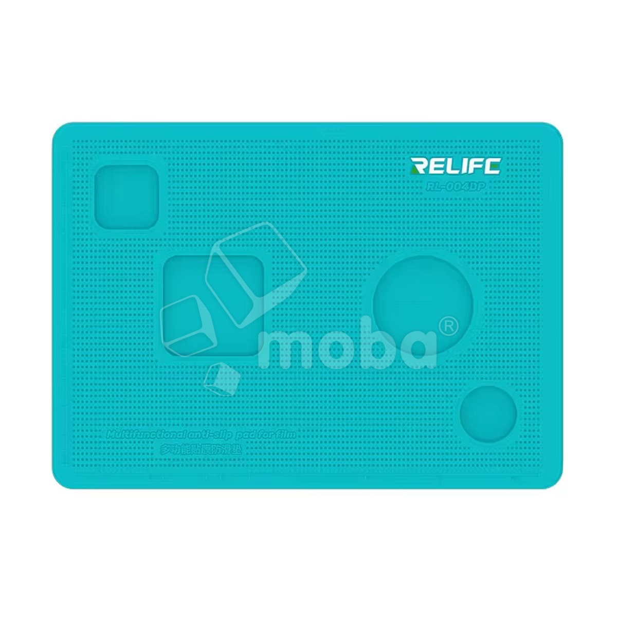 Коврик Relife RL-004DP (254*353 мм, силикон, термостойкий, вырез под камеру)