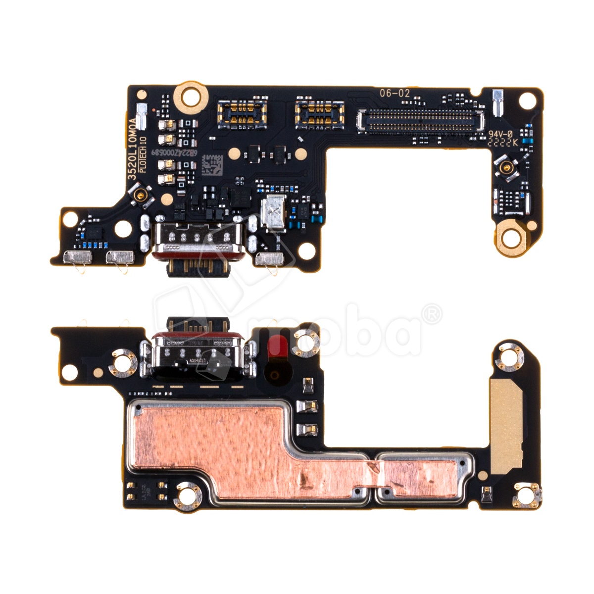 Шлейф для Xiaomi Poco F4 GT (21121210G) плата системный разъем/микрофон
