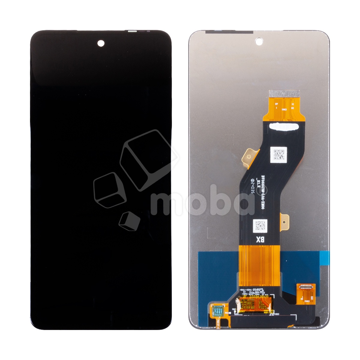 Дисплей для Tecno Spark 20C (BG7n) в сборе с тачскрином Черный - OR100 (HD+, 400 Кд/м², 90 Гц)