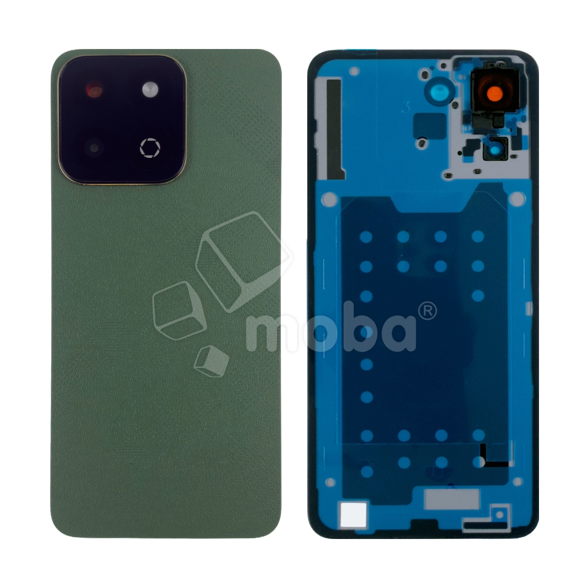 Задняя крышка для Huawei Honor X7c (ALT-LX1) Зеленый - Премиум