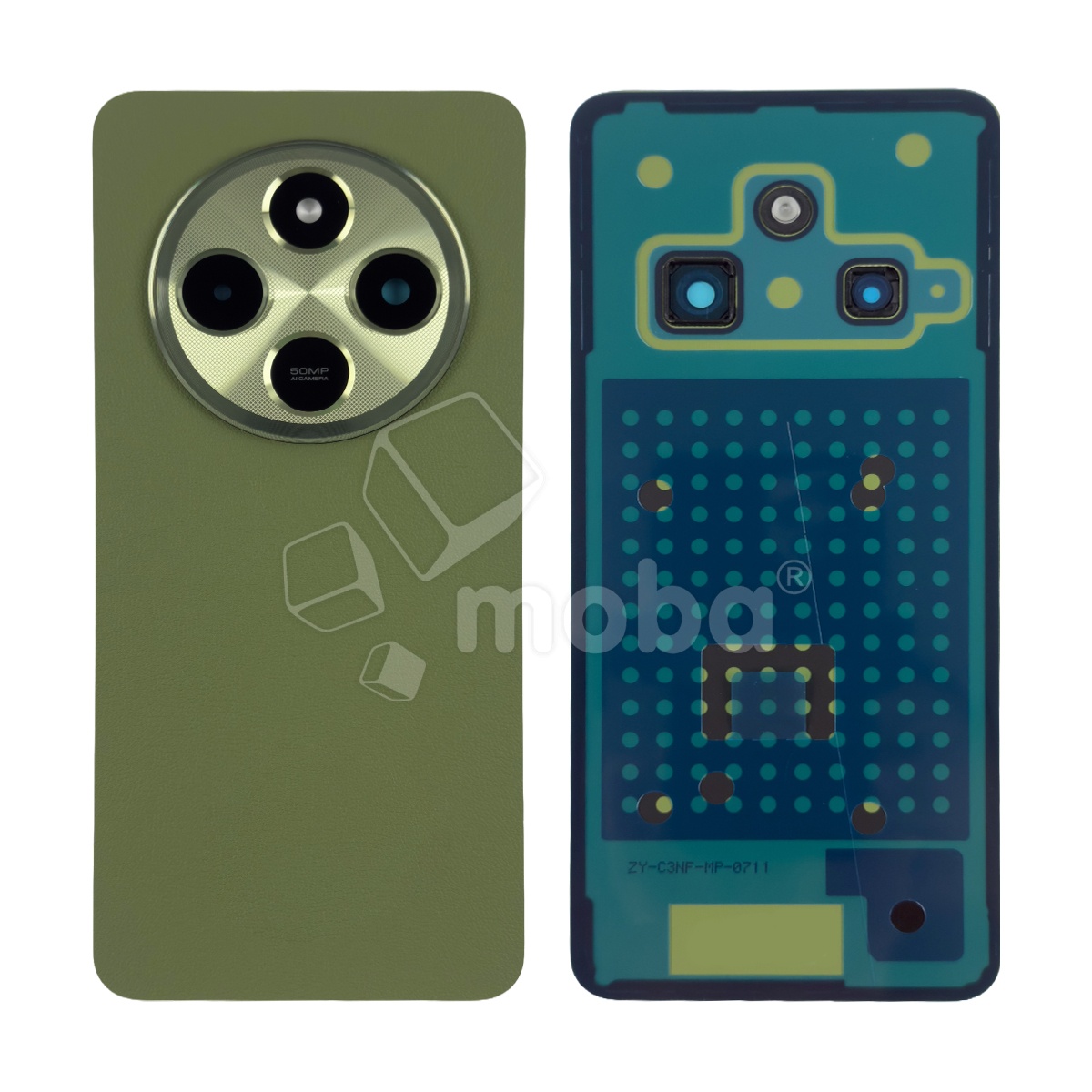 Задняя крышка для Xiaomi Redmi 14C (2411DRN47C/2409BRN2CY/2409BRN2CA/2409BRN2CG) Зеленый - Премиум
