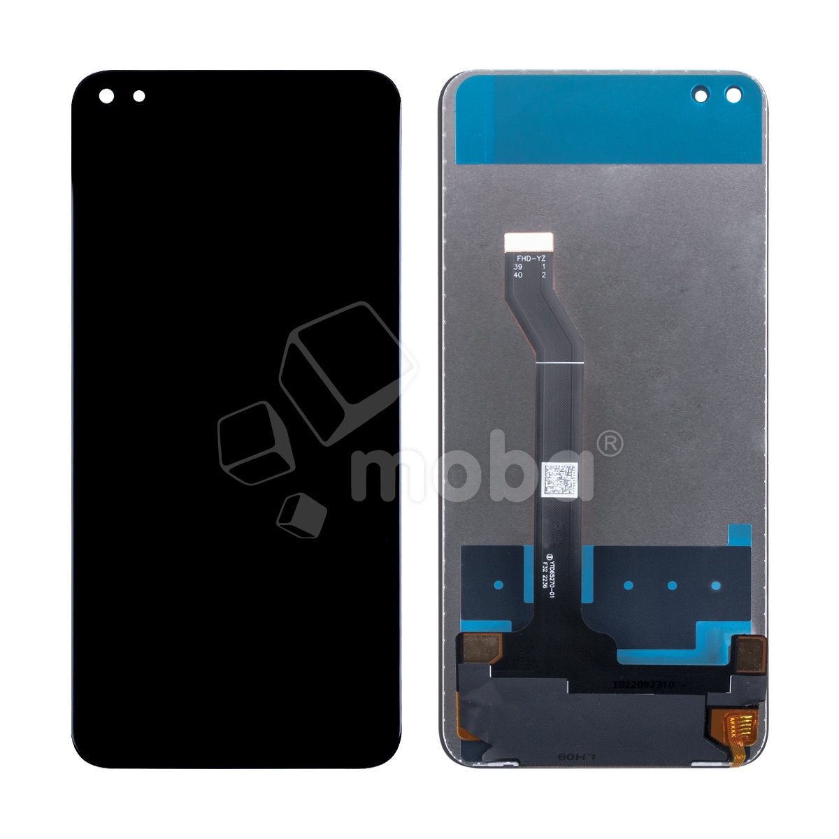 Дисплей для Huawei Honor 50 Lite/Nova 8i/X20 (NTN-LX1/NEN-LX1/NTN-AN20) в сборе с тачскрином Черный - Стандарт (COG)