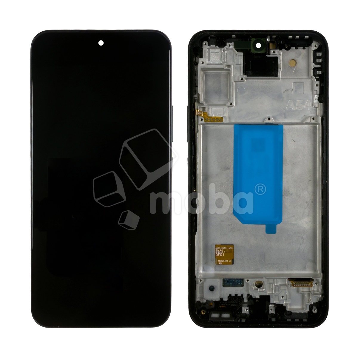 Дисплей для Samsung Galaxy A54 5G (A546E) модуль с рамкой Черный - (In-Cell)