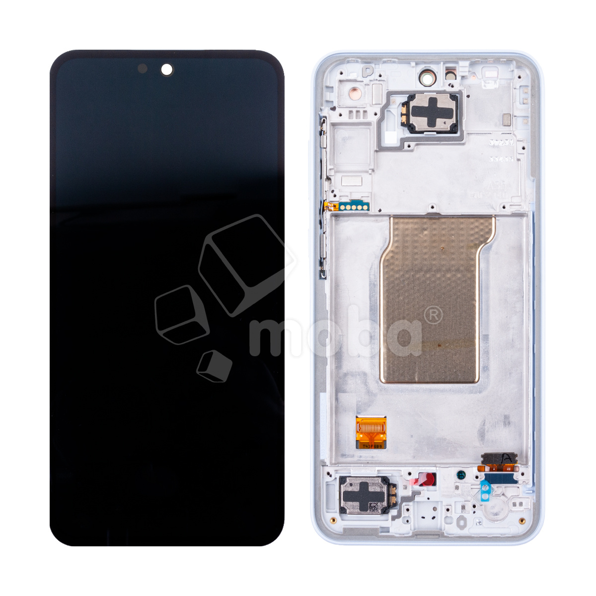Дисплей для Samsung Galaxy A35 5G (A356E) модуль с рамкой Голубой - OR (SP)