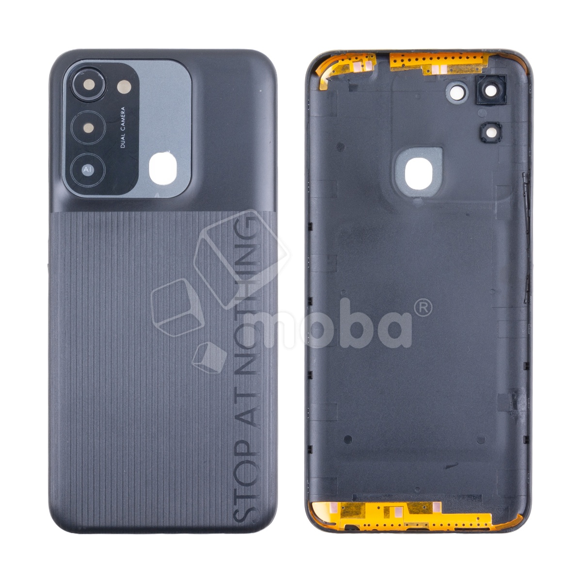 Задняя крышка для Tecno Spark Go 2022 (KG5m) Черный