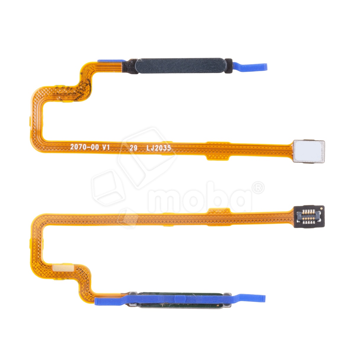 Шлейф для Xiaomi Poco M4 5G (MZB0BF9RU/22041219PG) сканер отпечатка пальцев Черный