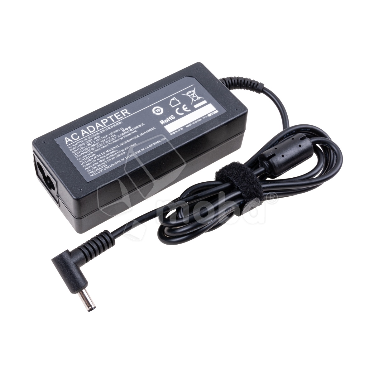 Блок питания (сетевой адаптер) для ноутбука Asus 19V, 3,42A, 65W (4,5×3,0 с иглой) - Стандарт (без сетевого кабеля)