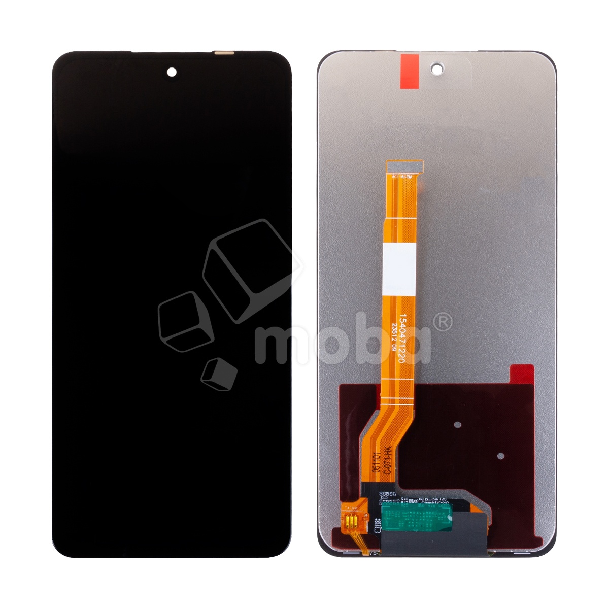 Дисплей для Realme C75 4G (RMX3941) в сборе с тачскрином Черный - Оптима