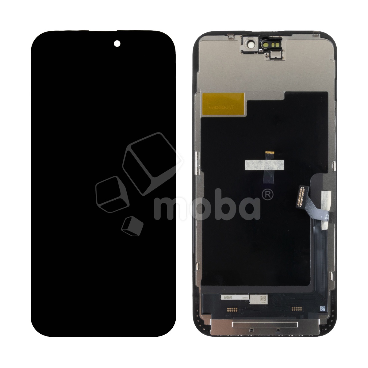Дисплей для iPhone 15 Plus (A3094) в сборе с тачскрином Черный - (In-Cell, HD COG, 350 Кд/м²) (площадка под IC) Стандарт
