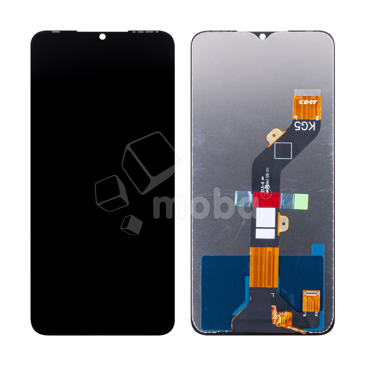 Дисплей для Infinix Smart 6 (X6511) в сборе с тачскрином Черный - OR (HD+, 300 Кд/м², 60 Гц)