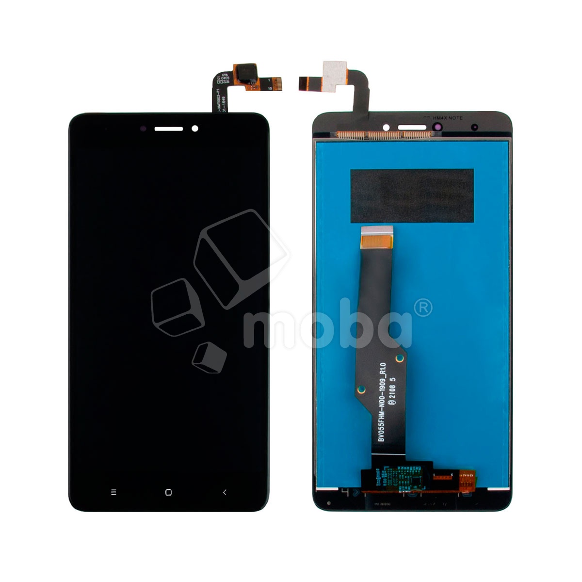 Дисплей для Xiaomi Redmi Note 4X/4 Global Version (MBE6A5) в сборе с тачскрином Черный - Оптима