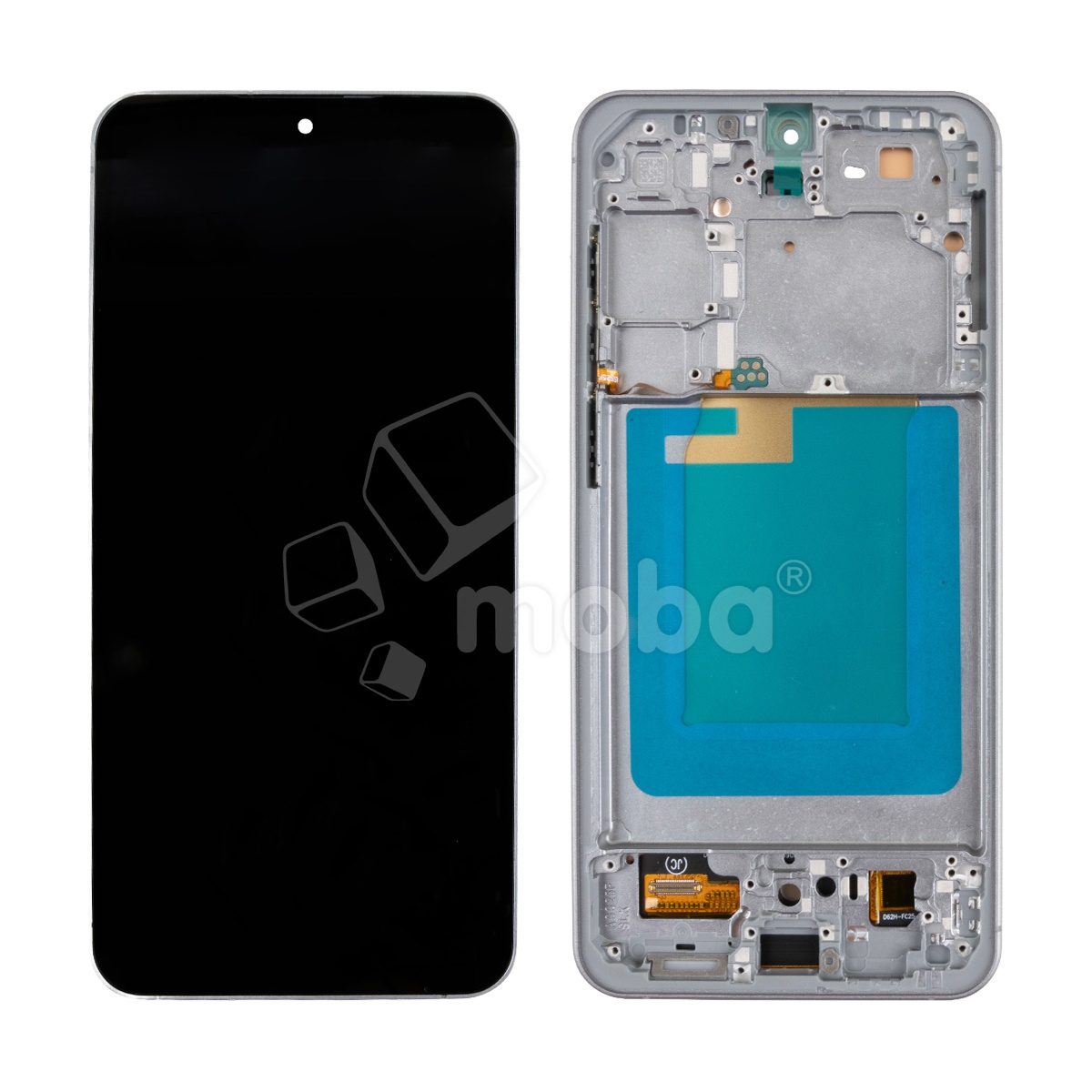 Дисплей для Samsung Galaxy S25 FE (S731B) модуль с рамкой Черный - (OLED) (Full Size) (Full HD, 500 Кд/м²)