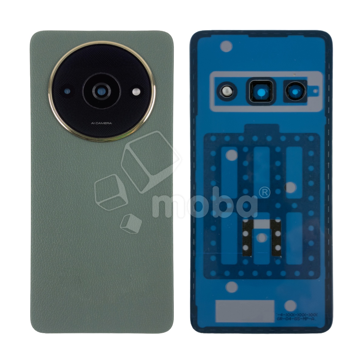 Задняя крышка для Xiaomi Poco C61 (2312BPC51X) Зеленый - Премиум