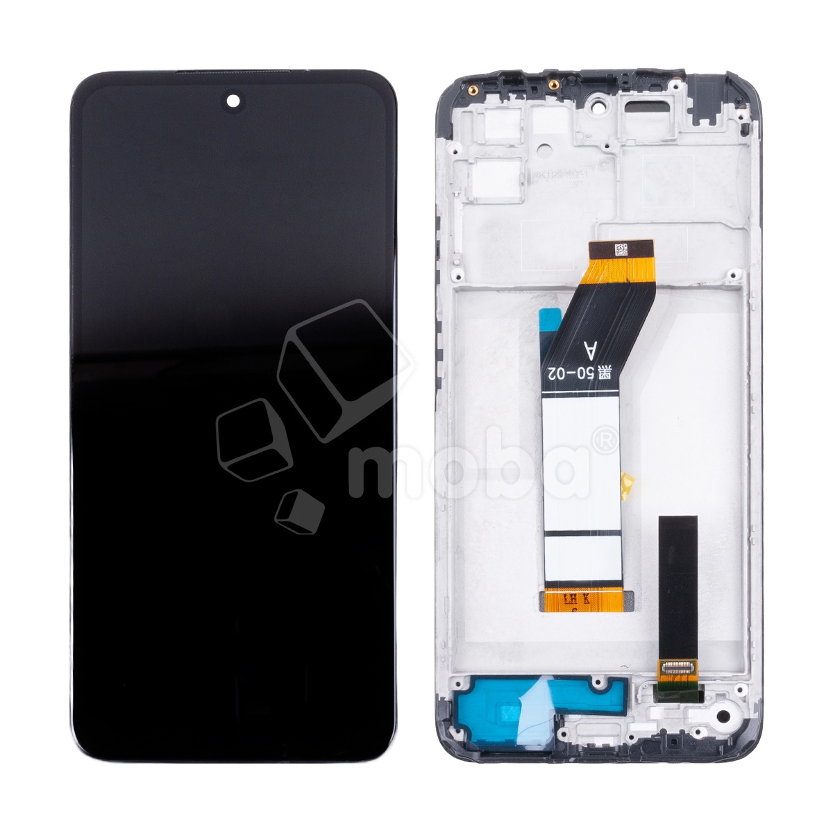 Дисплей для Xiaomi Redmi 10 2022 (22011119UY) модуль с рамкой Черный - OR (Full HD, 300 Кд/м², 90 Гц)