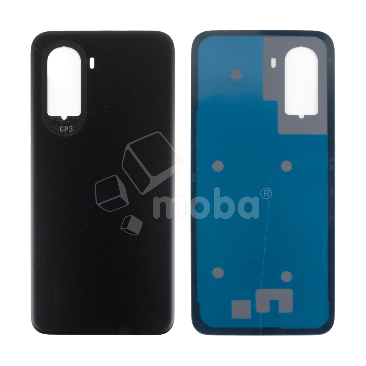 Задняя крышка для Xiaomi Poco M7 4G (25062PC34G) Черный - Премиум