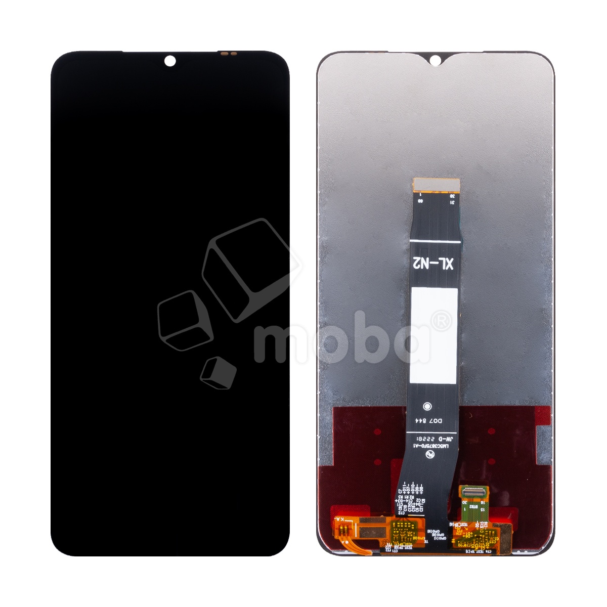Дисплей для Xiaomi Redmi A2+ (23028RNCAG) в сборе с тачскрином Черный - Оптима