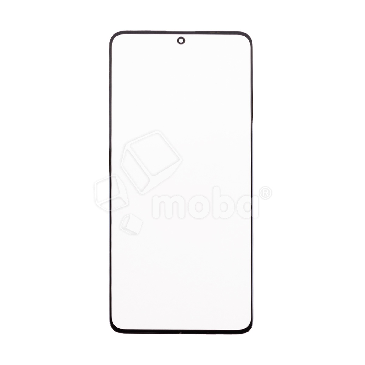 Стекло для переклейки Xiaomi Poco F5 Pro (23013PC75G) с OCA пленкой Черный - (Feaglet)