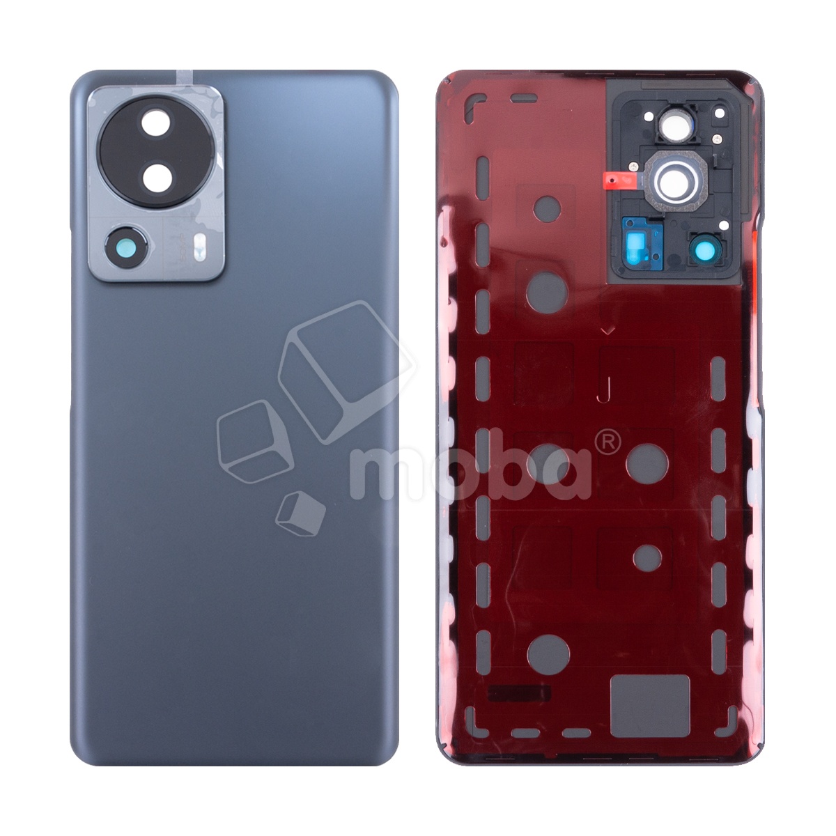 Задняя крышка для Xiaomi 13 Lite (2210129SG) Черный - Премиум