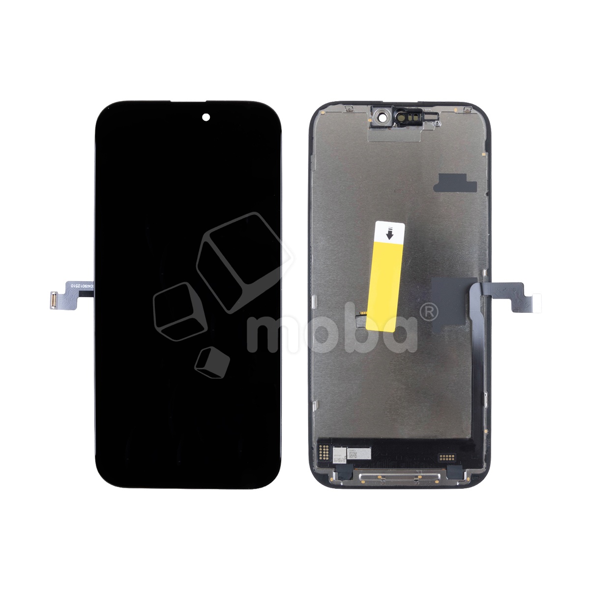 Дисплей для iPhone 16 Pro Max (A3296) в сборе с тачскрином Черный - (In-Cell, Full HD COF, 600 Кд/м², 120 Гц) (площадка под IC)