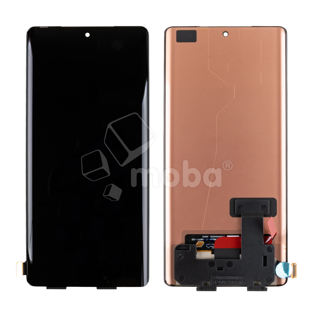Дисплей для Infinix Note 40 Pro 4G/40 Pro+ 5G/Tecno Camon 40 Pro 4G (X6850/X6851B/CM6) в сборе с тачскрином Черный - (OLED) (Full HD, 450 Кд/м²)