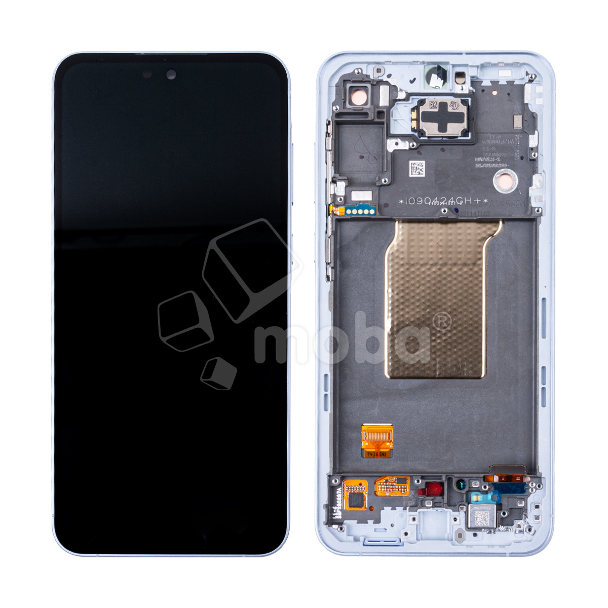 Дисплей для Samsung Galaxy A55 5G (A556E) модуль с рамкой Голубой - OR (SP)