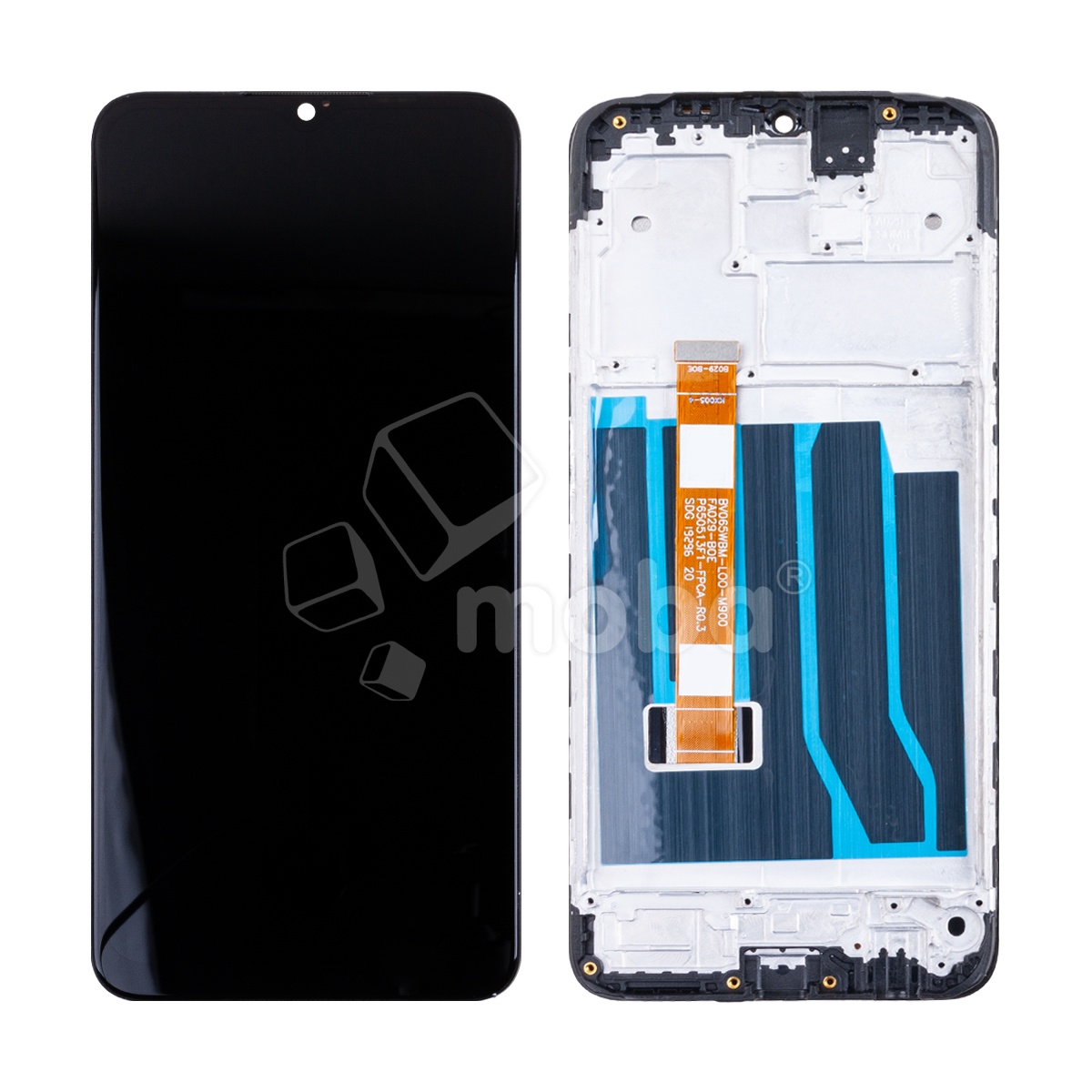 Дисплей для OPPO A5 2020 (CPH1931) модуль с рамкой Черный - OR (HD+, 300 Кд/м², 60 Гц)