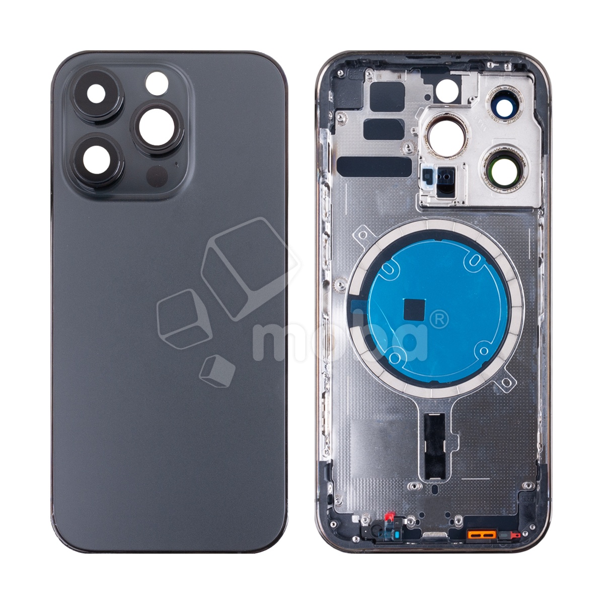 Корпус для iPhone 14 Pro (A2891) (1 Sim) Черный - Премиум