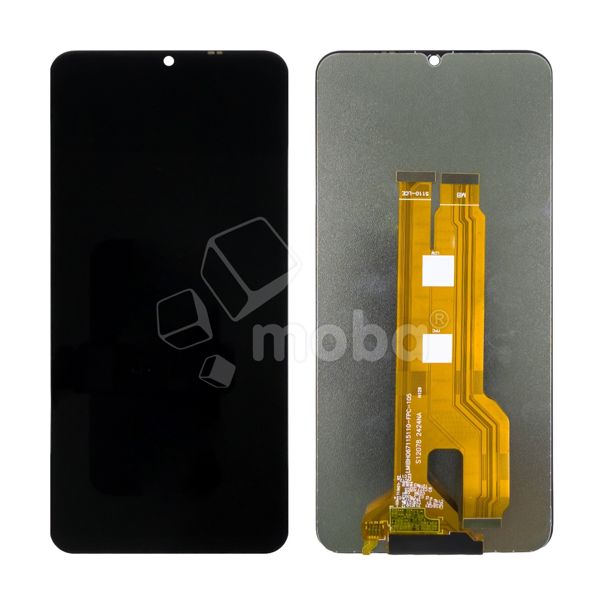Дисплей для Realme C61 (RMX3930) в сборе с тачскрином Черный - Оптима