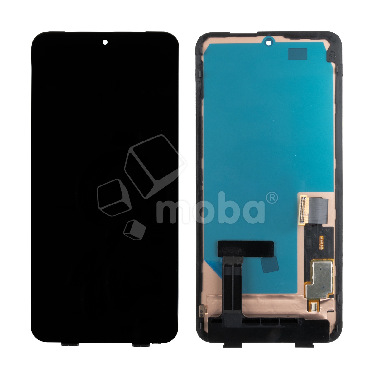 Дисплей для Google Pixel 8 Pro (GC3VE/G1MNW) в сборе с тачскрином Черный - (Soft OLED) (Full HD, 500 Кд/м²)