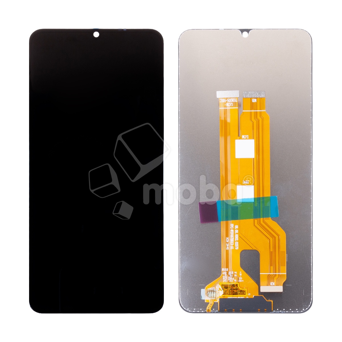 Дисплей для Realme C61 (RMX3930) в сборе с тачскрином Черный - OR100 (HD+, 400 Кд/м², 90 Гц)