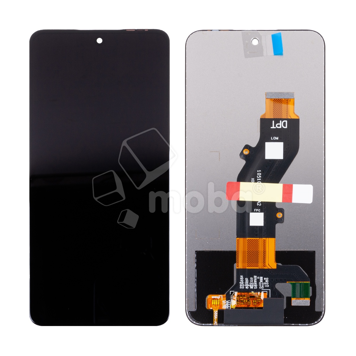 Дисплей для Infinix Hot 50i (X6531) в сборе с тачскрином Черный - OR (HD+, 300 Кд/м², 120 Гц)