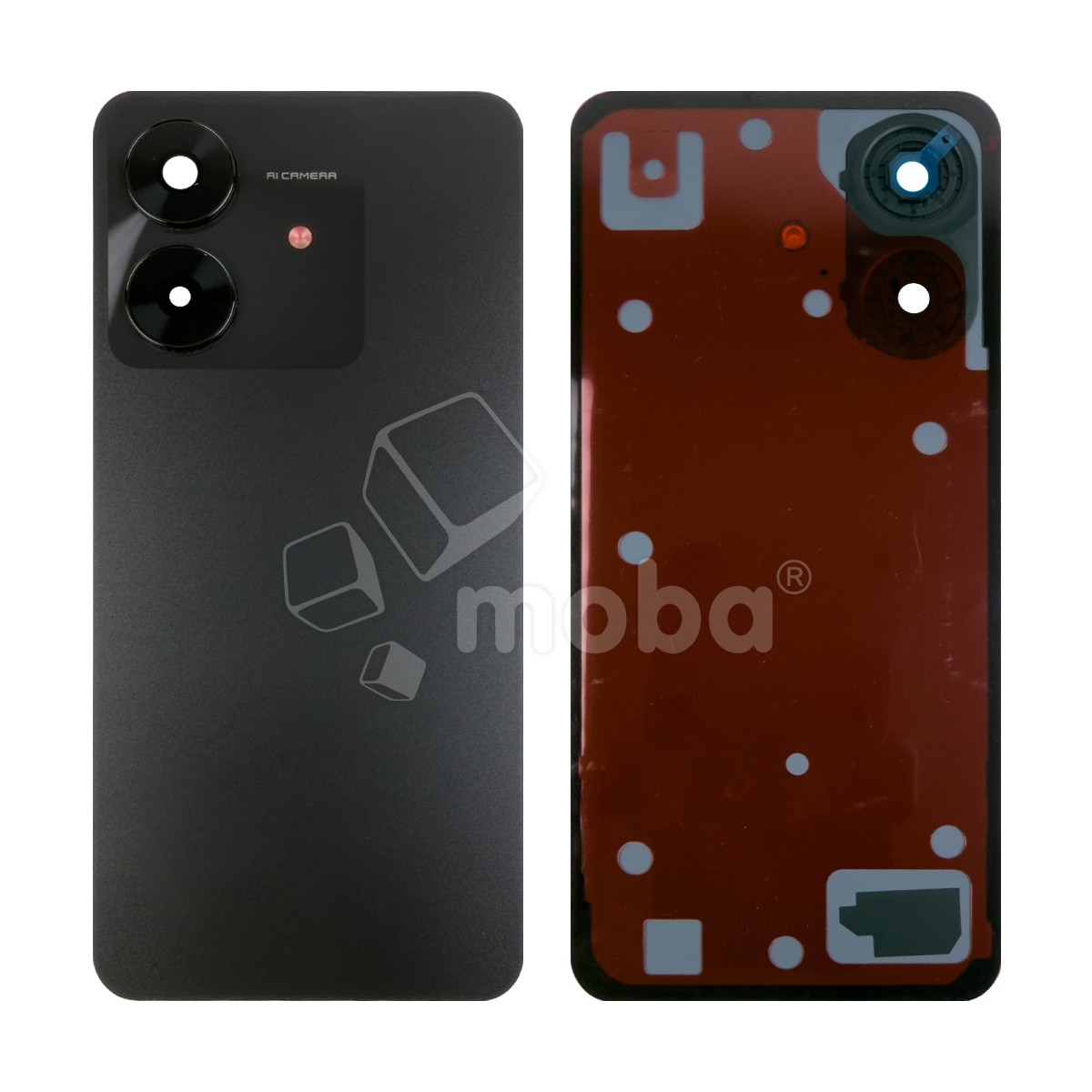 Задняя крышка для Realme Note 60x (RMX3938) Черный - Премиум