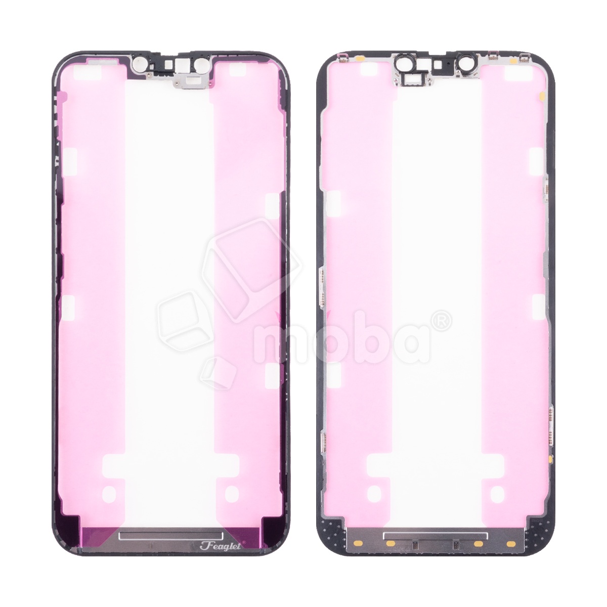 Рамка дисплея для iPhone 13 Pro Max (A2645) Черный - OR (Feaglet)