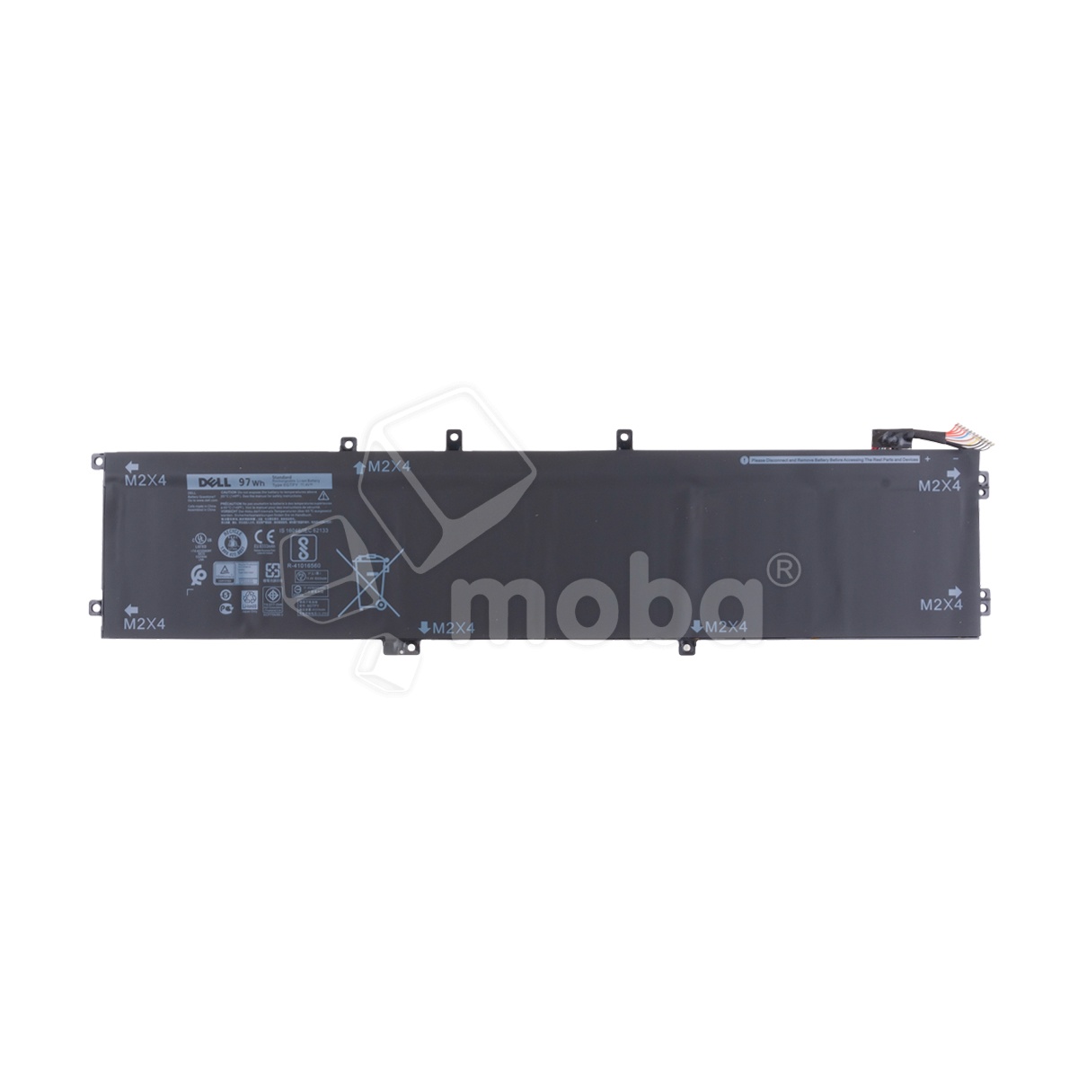 Аккумуляторная батарея для ноутбука Dell XPS 15-7590, 15-9550, 15-9560, 15-95704 (6GTPY) 8310 mAh