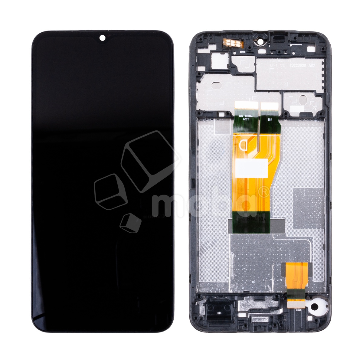 Дисплей для Realme C30s (RMX3690) модуль с рамкой Черный - OR (HD+, 300 Кд/м², 60 Гц)