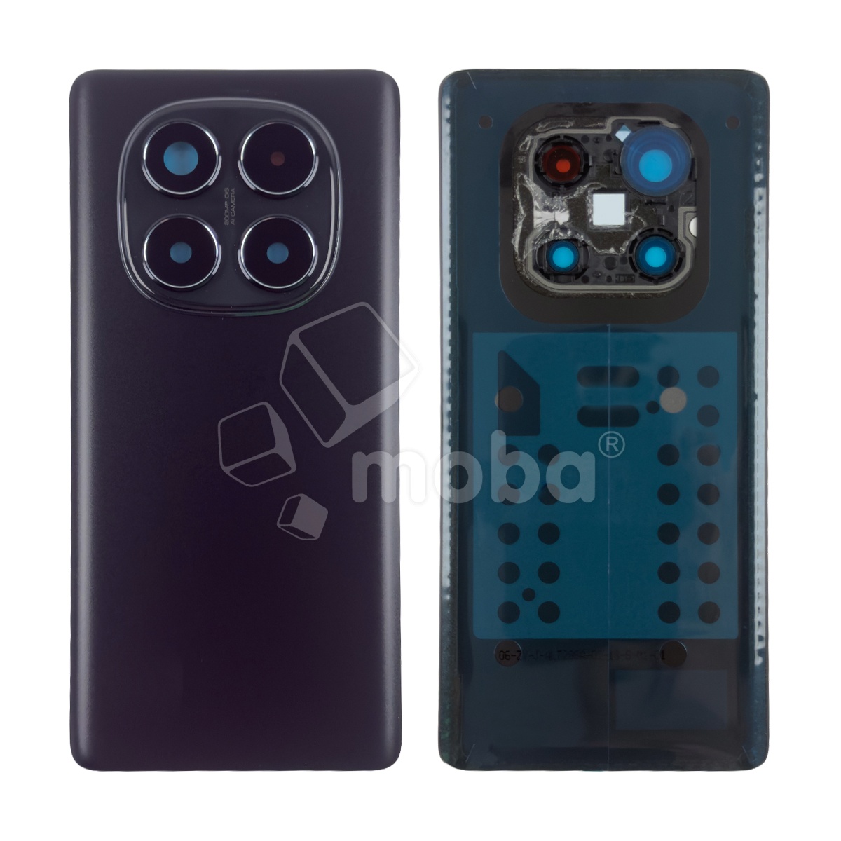 Задняя крышка для Xiaomi Redmi Note 14 Pro 4G (24116RACCG) Черный - Премиум