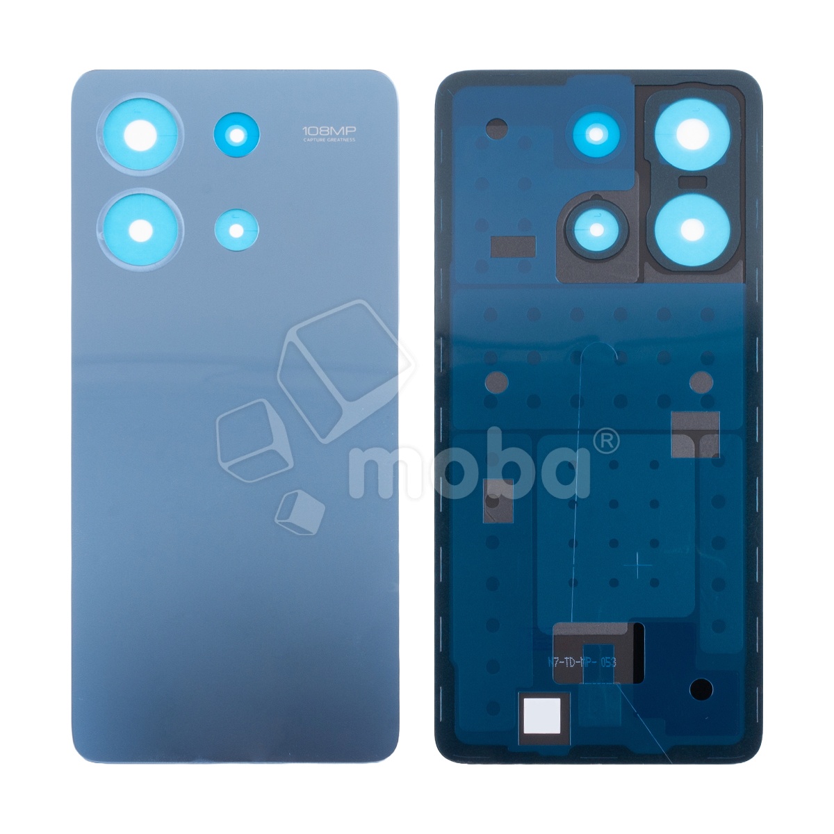 Задняя крышка для Xiaomi Redmi Note 13 4G (23129RAA4G/23124RA7EO/23129RA5FL) Синий
