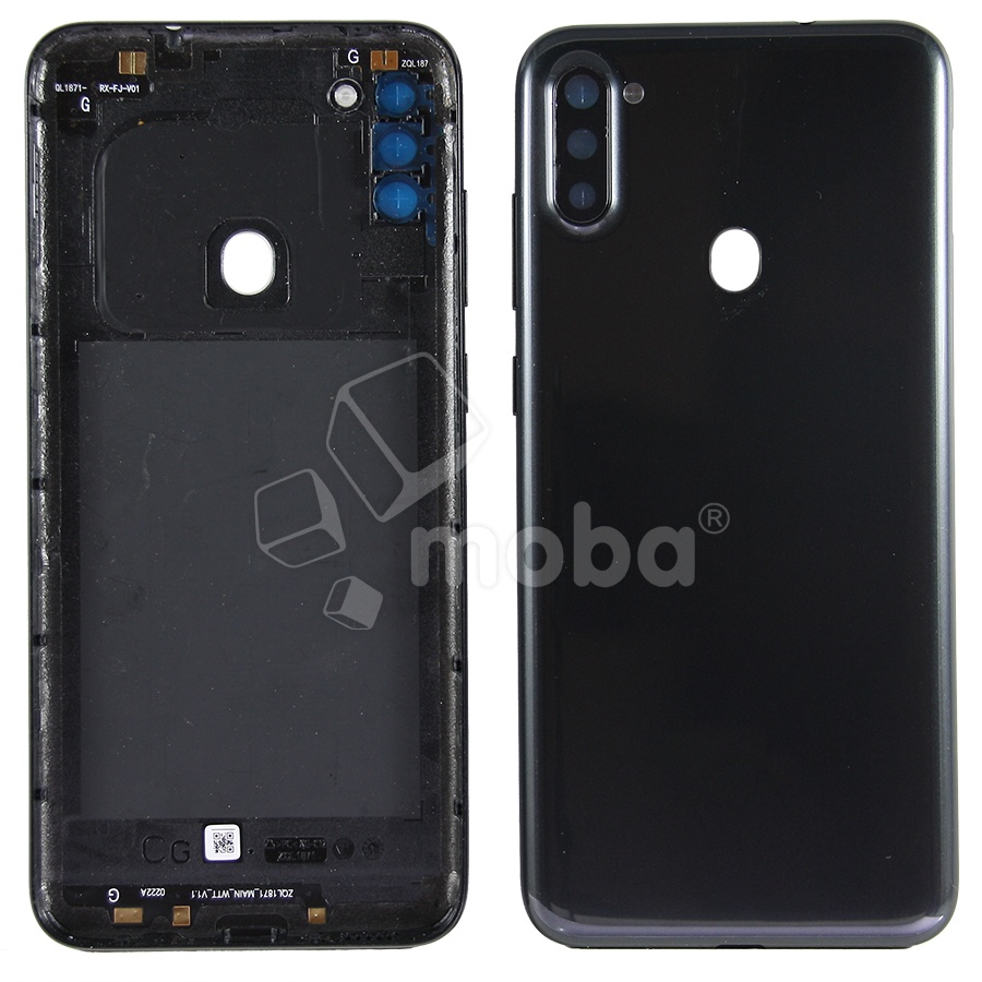 Задняя крышка для Samsung Galaxy A11 (A115F) Черный