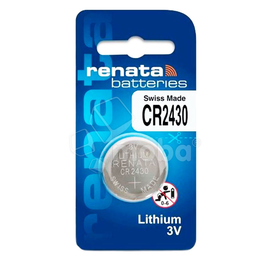 Батарейка CR2430 Renata Lithium 3V