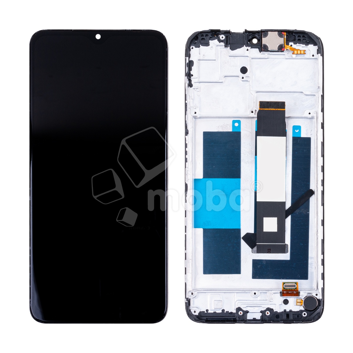 Дисплей для Xiaomi Poco M3/Redmi 9T (M2010J19CG/M2010J19SY) модуль с рамкой Черный - OR (HD+, 300 Кд/м², 60 Гц)