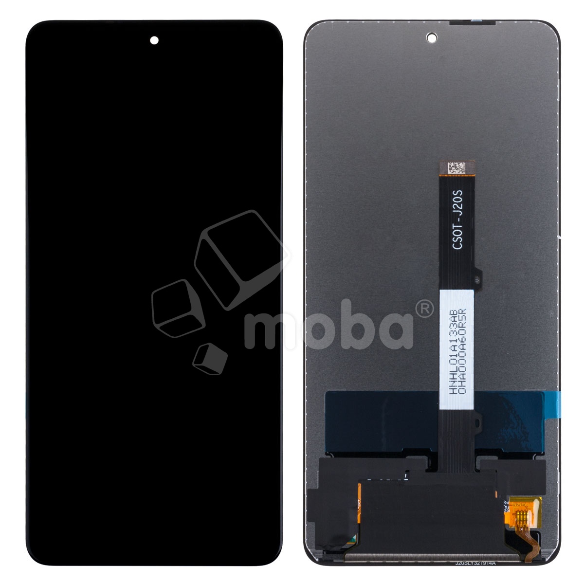 Дисплей для Xiaomi Poco X3 NFC/X3 Pro/Mi 10T Lite (M2007J17G/M2102J20SG/M2007J20CG) в сборе с тачскрином Черный - OR (Full HD, 300 Кд/м², 120 Гц)