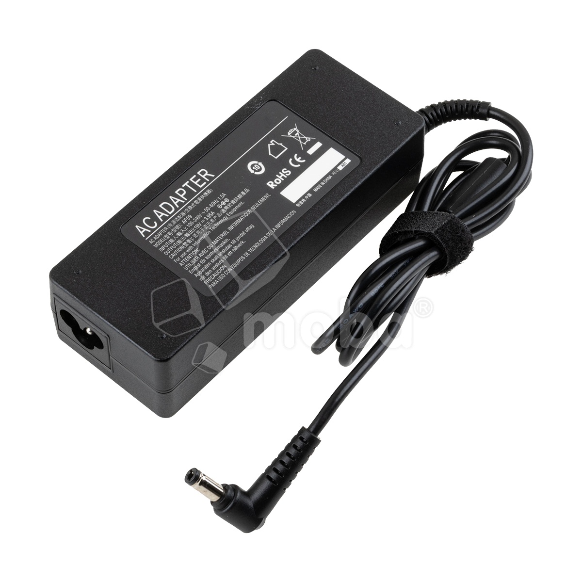 Блок питания (сетевой адаптер) для ноутбука Toshiba 19V, 3,95A, 75W (5,5×2,5) - Стандарт (без сетевого кабеля)