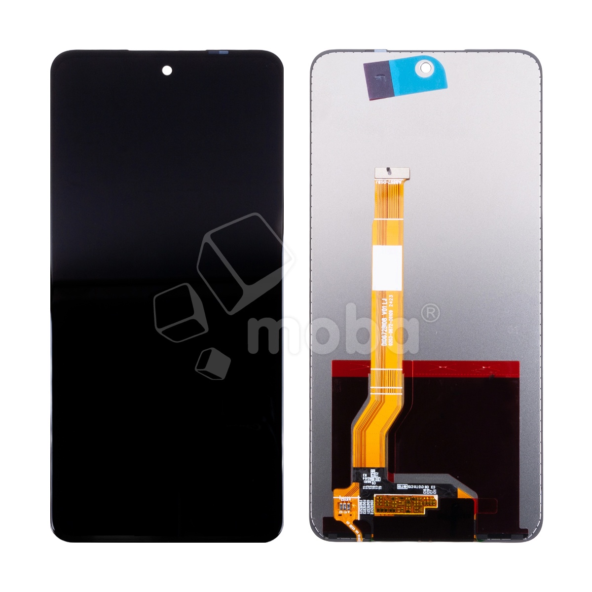 Дисплей для Realme 13 5G (RMX3951) в сборе с тачскрином Черный - OR (Full HD, 300 Кд/м², 120 Гц)