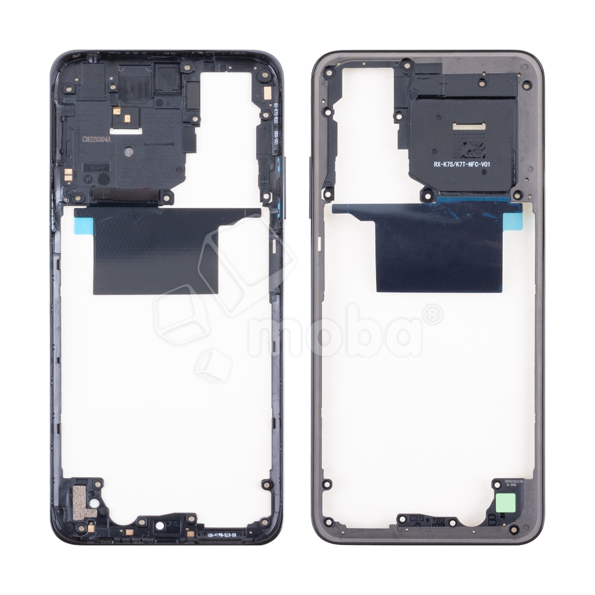 Средняя часть для Xiaomi Redmi Note 11/11S 4G (2201117TY/2201117SY/2201117SG) Черный