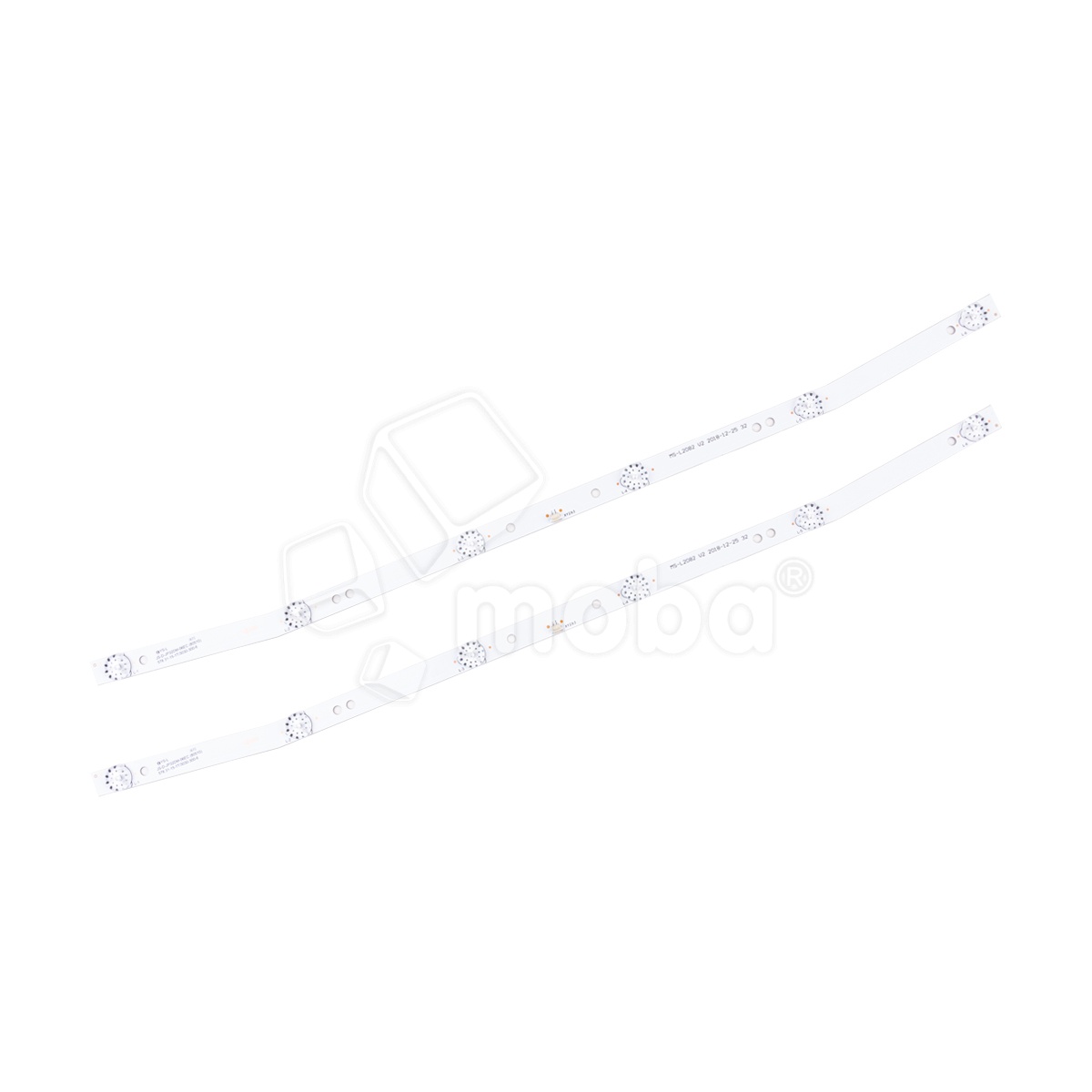 Светодиодная подсветка для телевизоров Hi/BBK/Digma/BQ/Fusion/Erisson 32" MS-L2082 V2/VHIT-32H169MS (комплект 2 шт.)